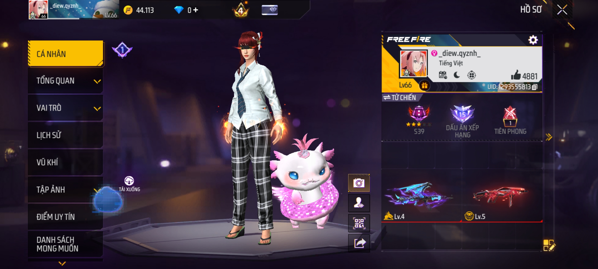 ACC CHUYÊN NỮ - VIP4